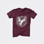 Christian shirt displaying a dove and phrase "Sealed with the Holy Spirit"
