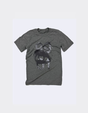 Christian shirt displaying a sheep and the phrase "He leaves the 99 for the 01"
